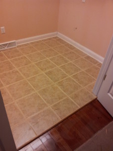 Laundry Room Tile Floor